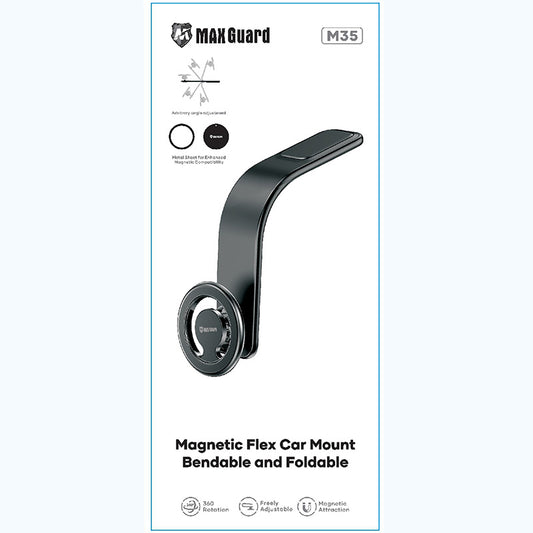 Maxguard Magnetic Flex Bendable and Foldable Car Mount Holder M35